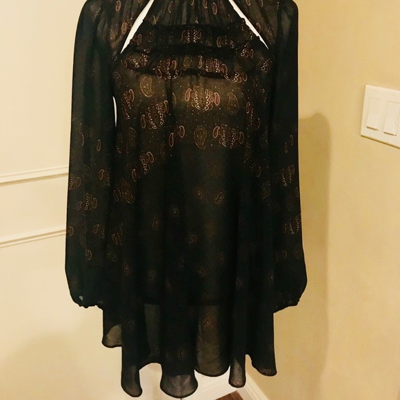 Chiffon Free People tunic - Picture 2 of 5